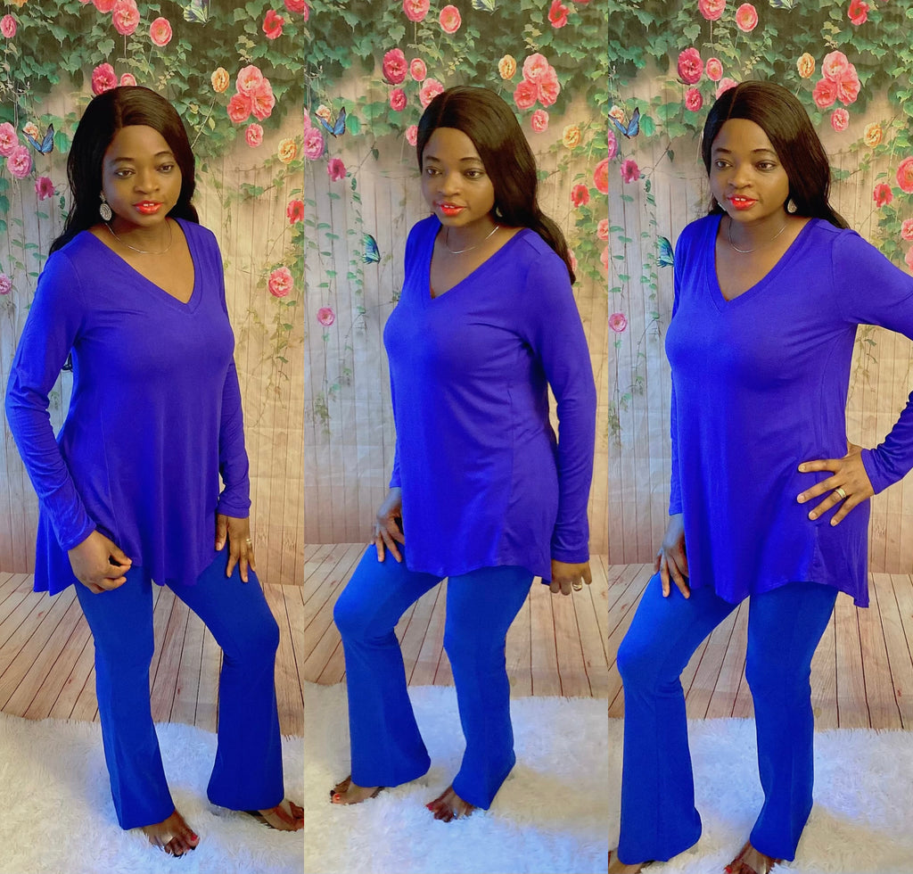 Luxe Comfy Set (Bright Blue)