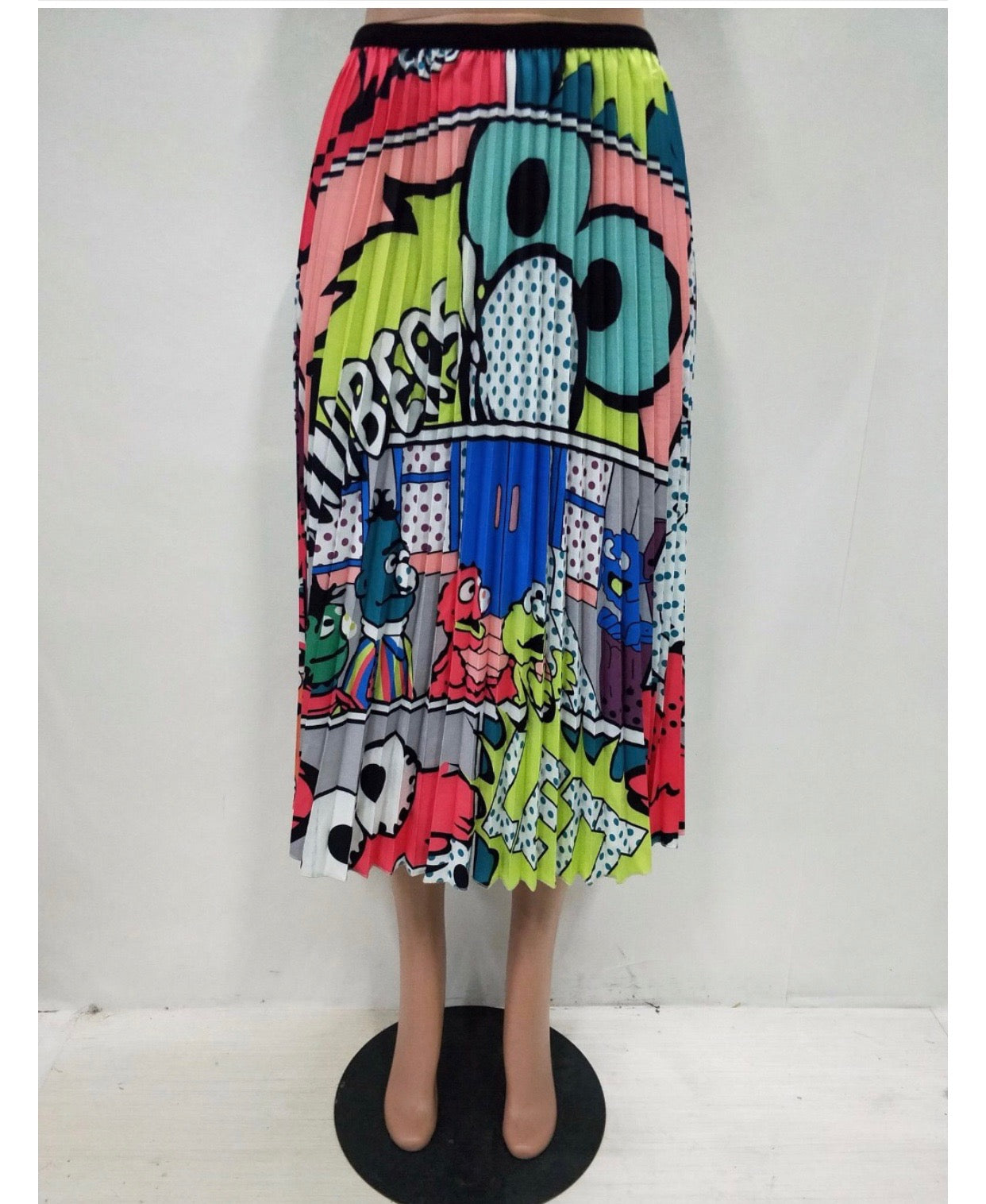 Tammy cartoon print skirt