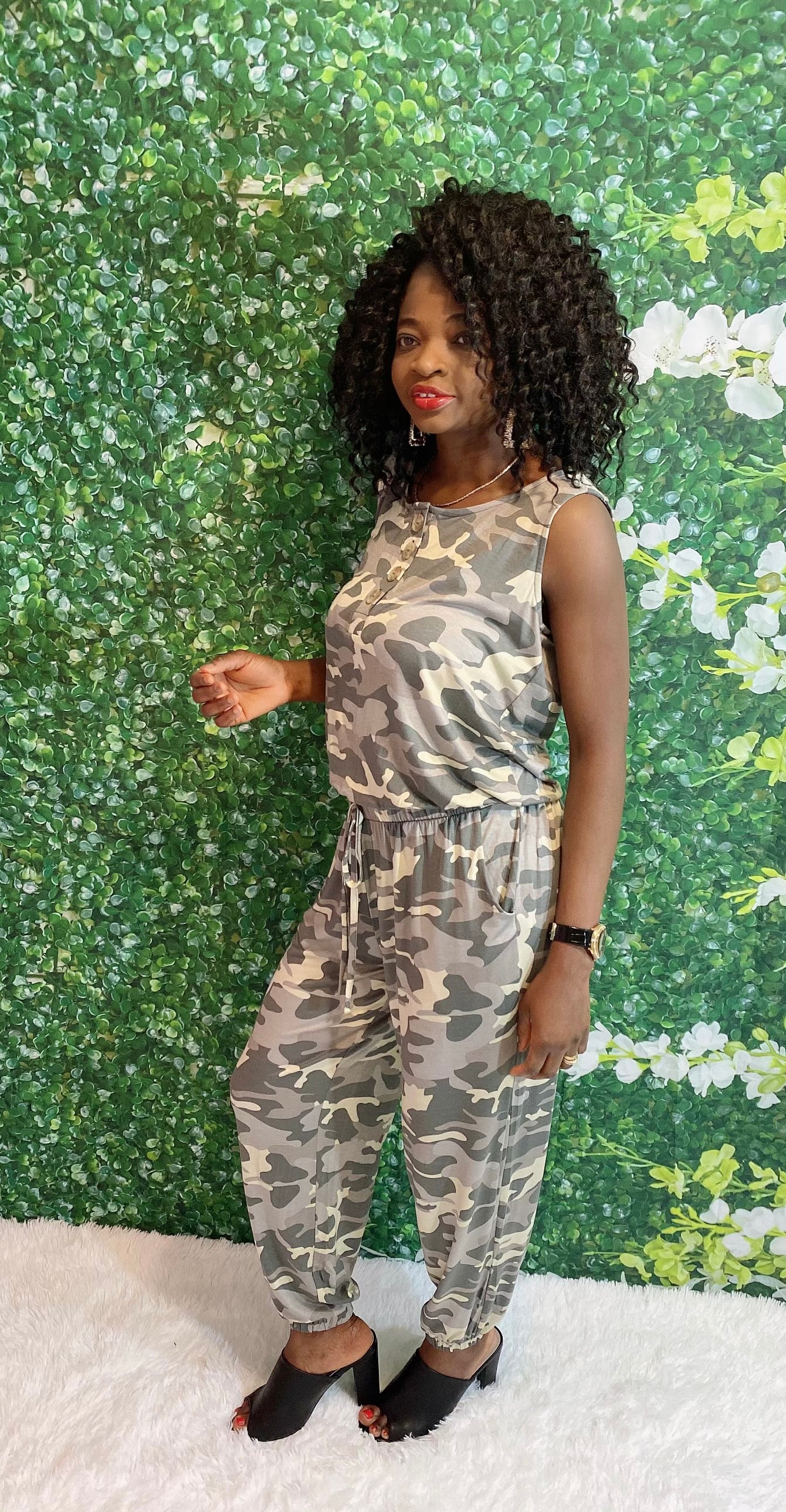 Camo Jumpsuit