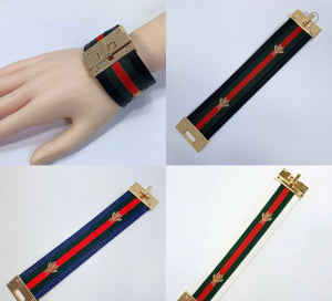Bee Design Wrap Bracelet
