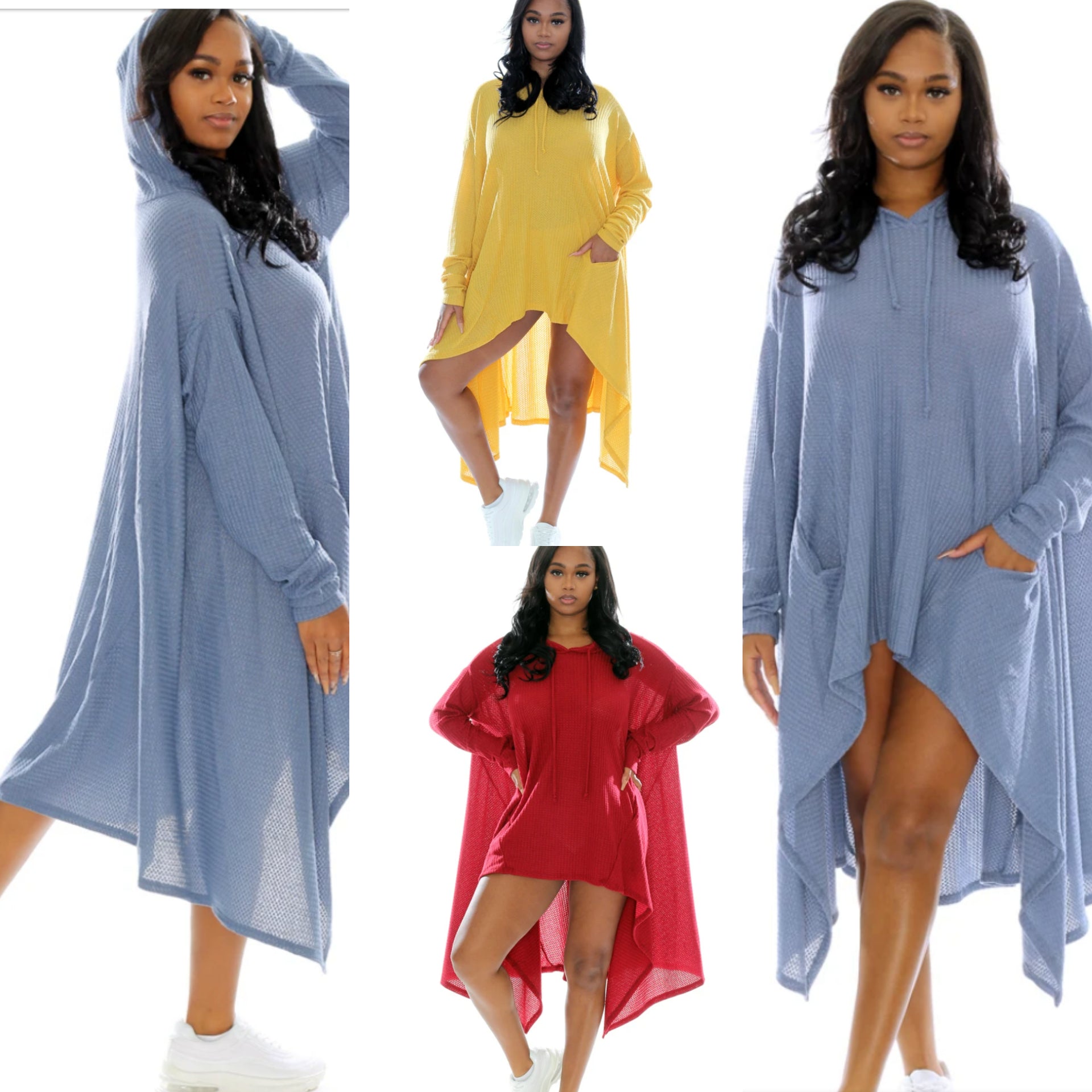 Pullover Poncho Hoodie