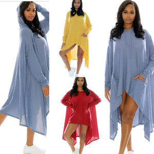 Pullover Poncho Hoodie