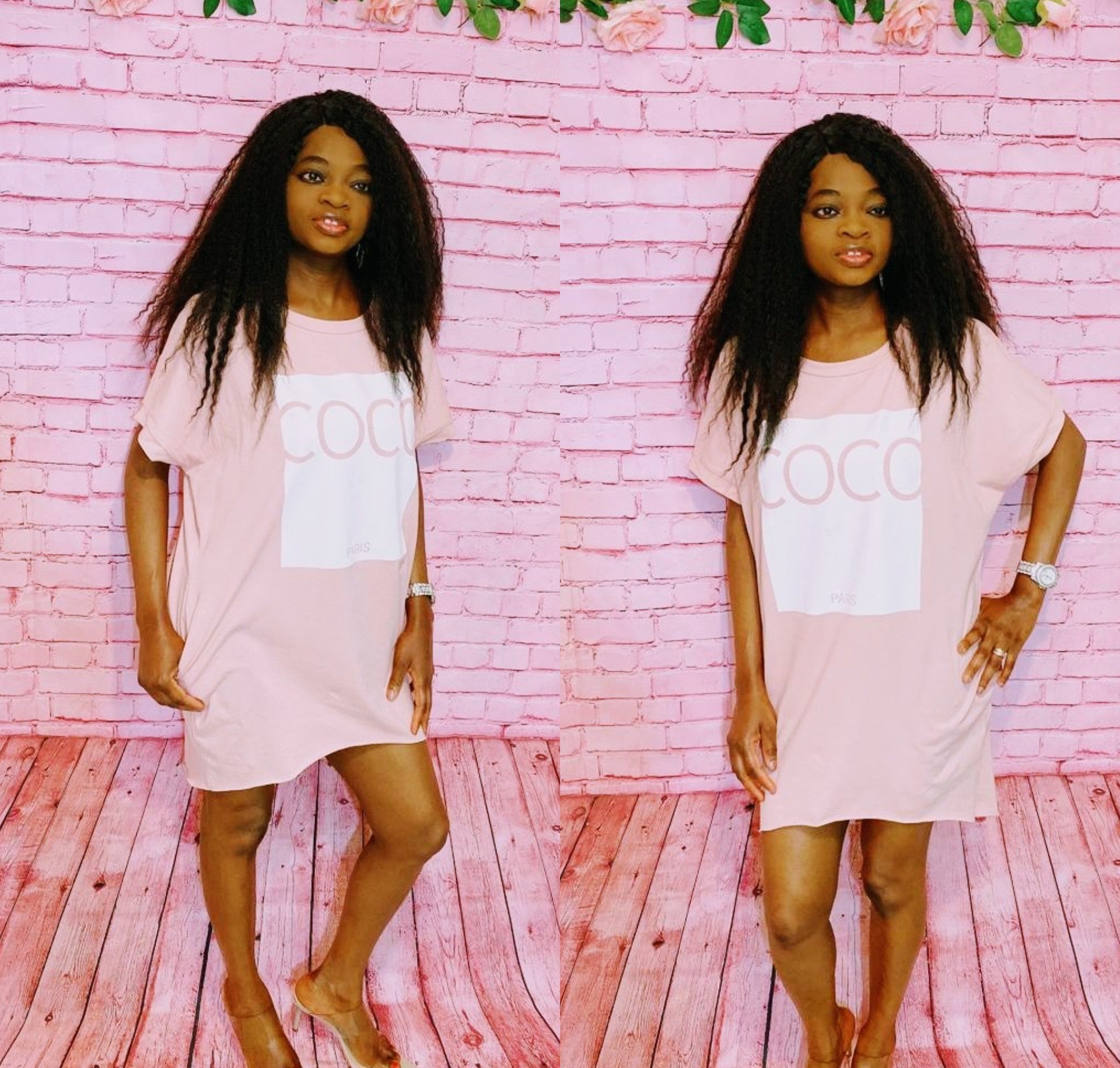 Coco T Shirt  Dress ( Restock)