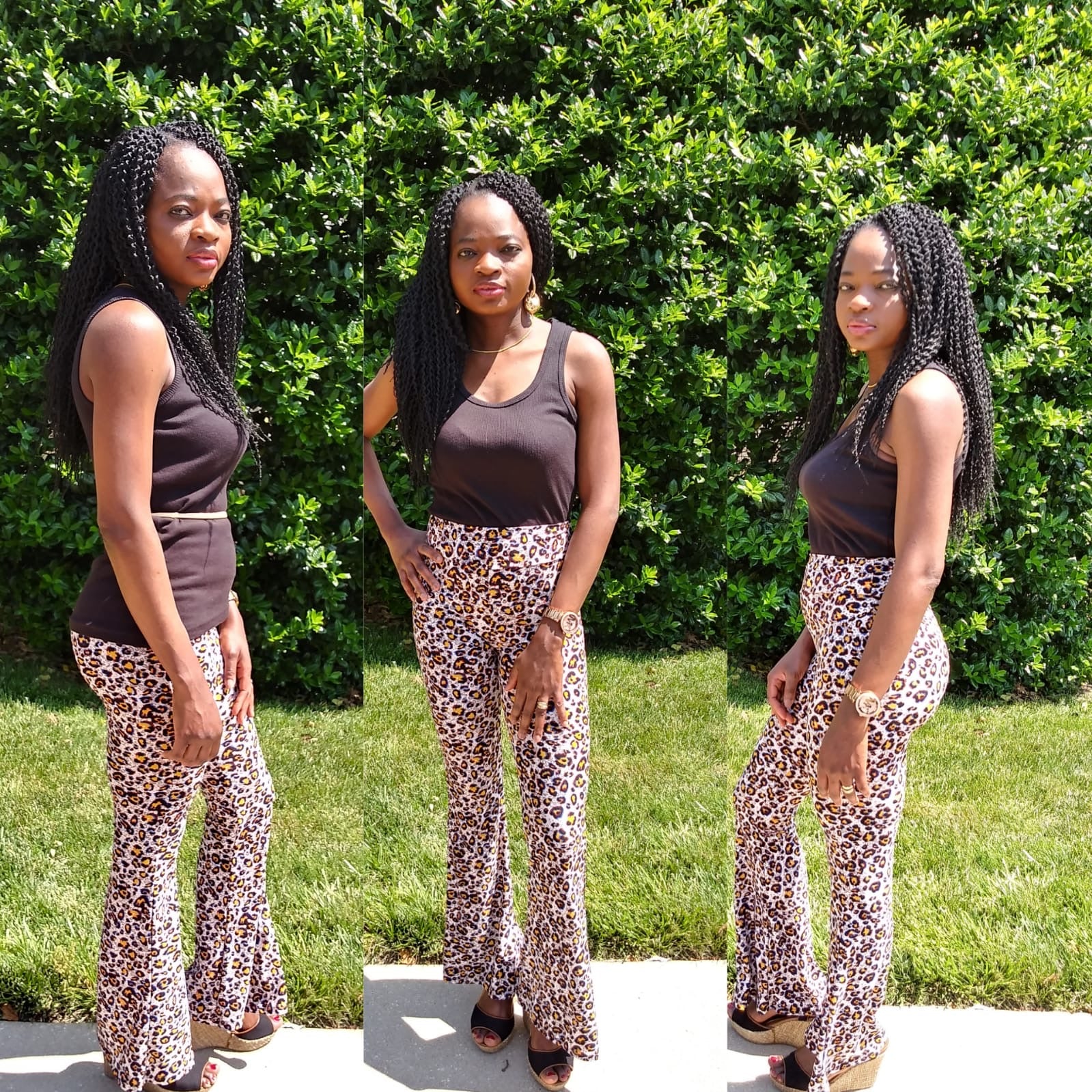 Leopard Palazzo Pants