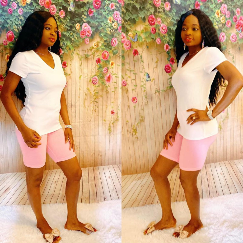 Biker Short (Bright Pink)