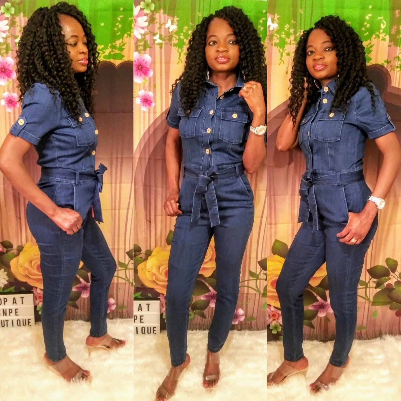 Denim JUmpsuit